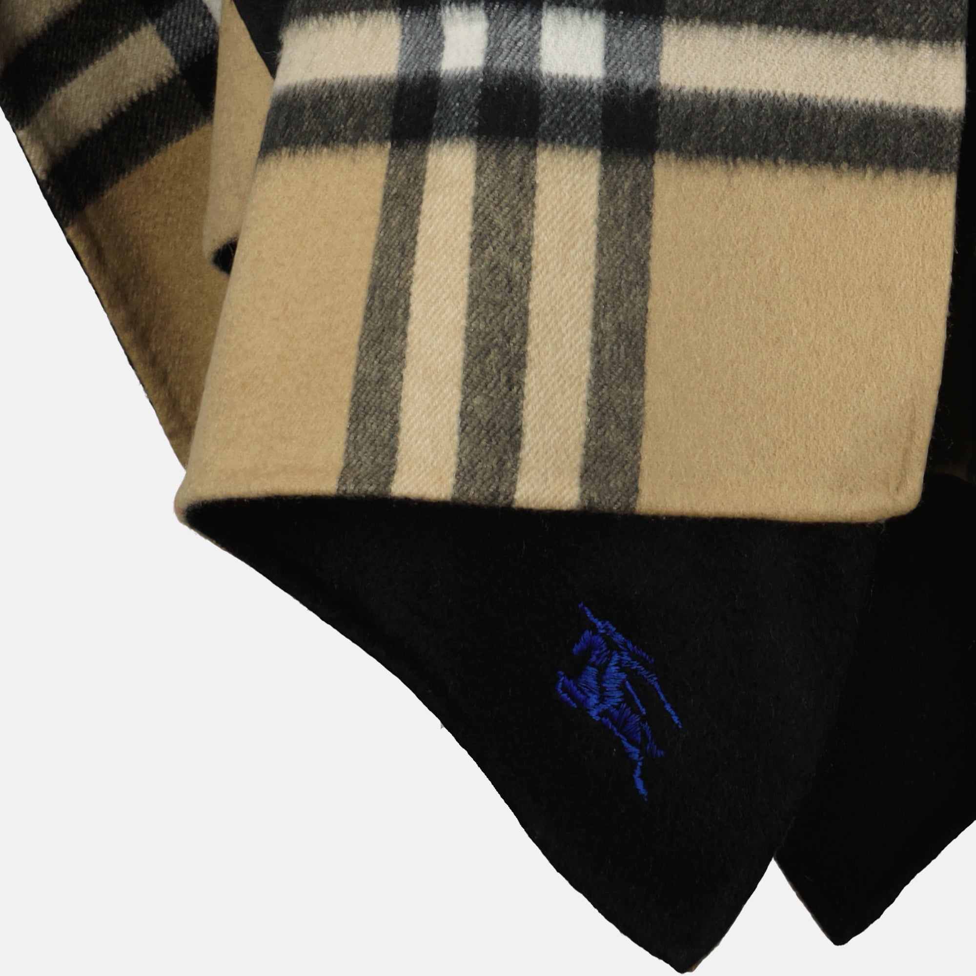 Imagem da capa em cachemira da Burberry para Unisex - Temporada Outono-Inverno 2025 - Vista Detalhada_2