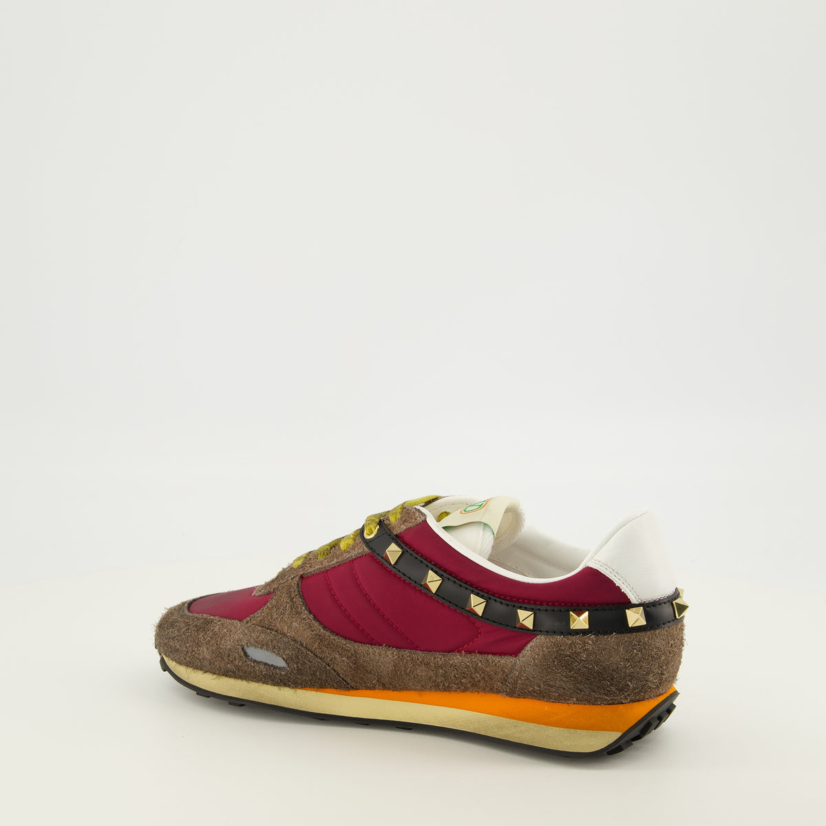 Baskets Zapatillas Stud up Butterfly Burdeos Valentino Garavani Bordeaux Femme