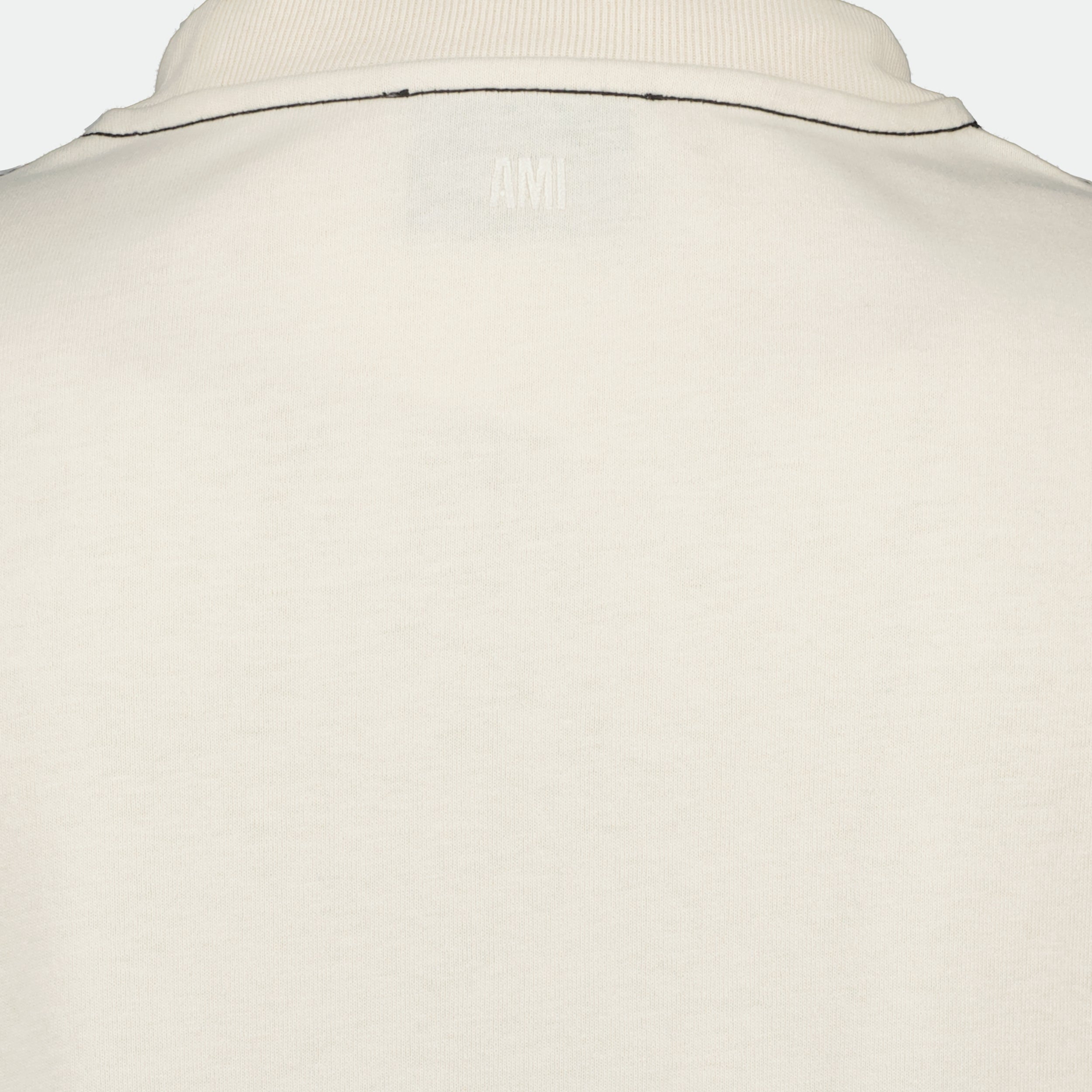 T-shirt T-Shirt Signature Ami Ami PARIS Beige Homme