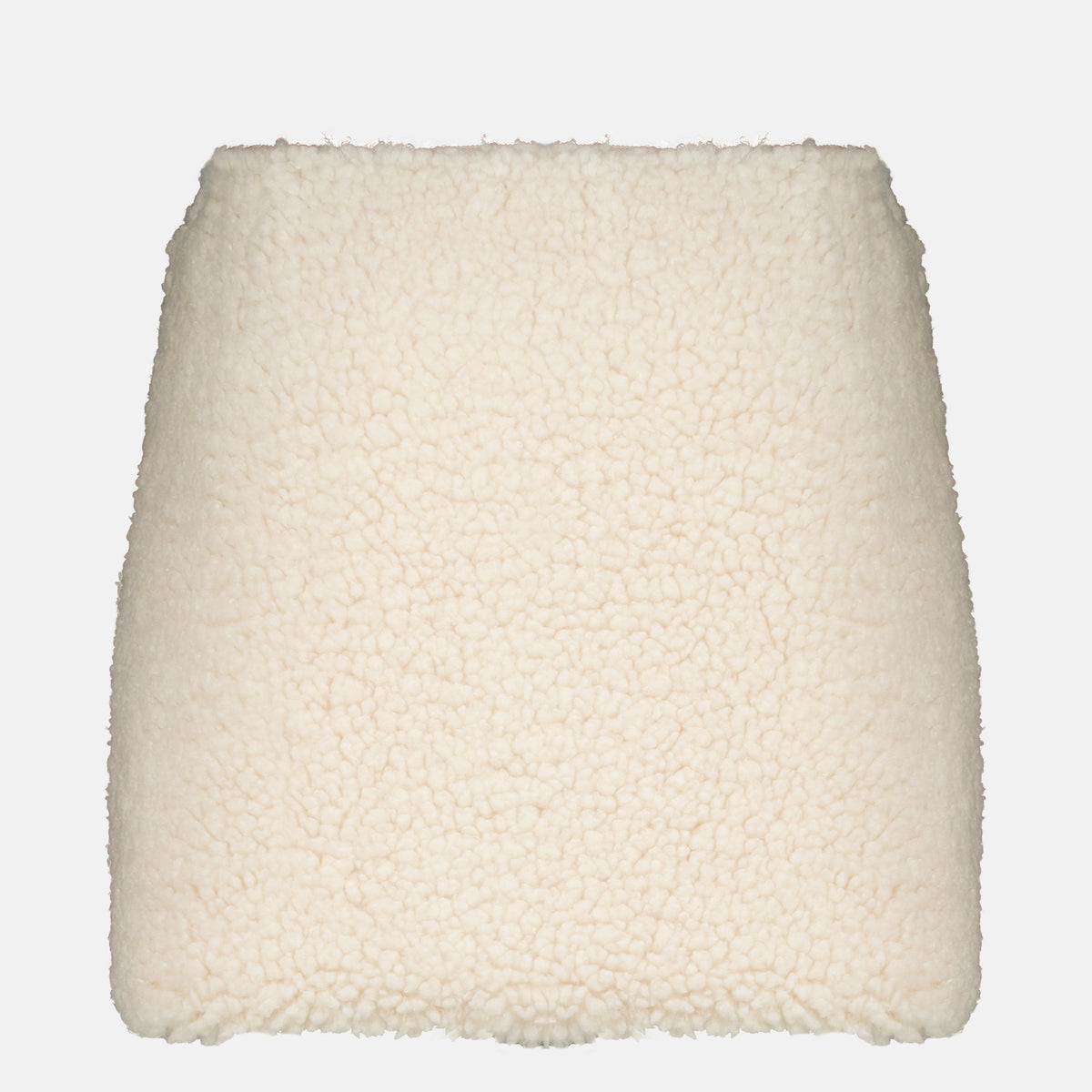 Jupes Minirock aus Teddy Moncler Beige Femme