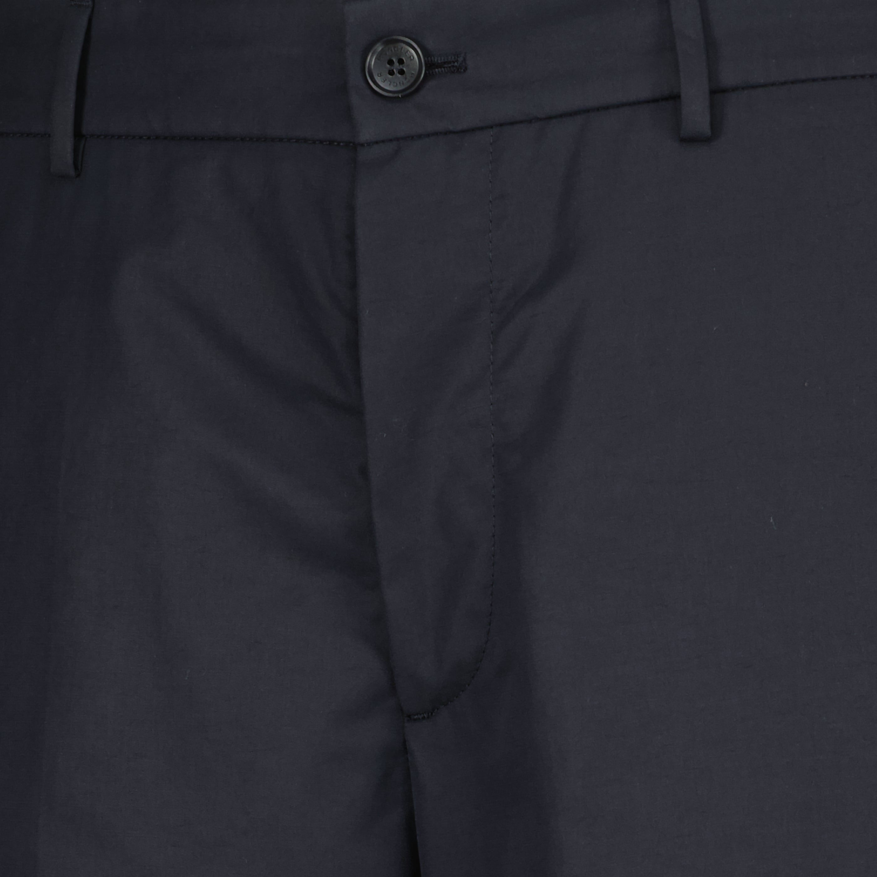 Pantalons Pantalones de algodón azul marino Moncler Bleu foncé Homme