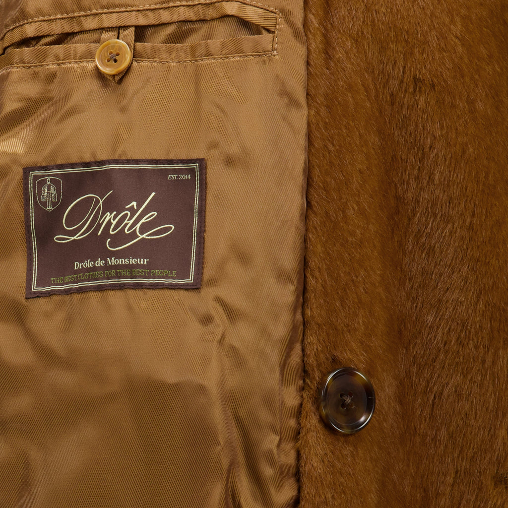 Manteaux Manteau en fausse fourrure Drole De Monsieur Marron Homme