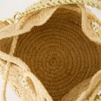 Bucket bags Raffia Bucket Bag Rabanne Beige Femme