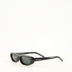 Lunettes Gafas de sol SL 557 Shade Plump negras Saint Laurent Noir Unisexe