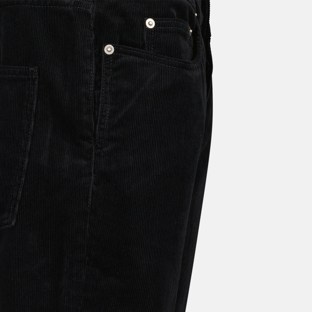Pantaloni Jeans in Velluto Saint Laurent Nero Homme