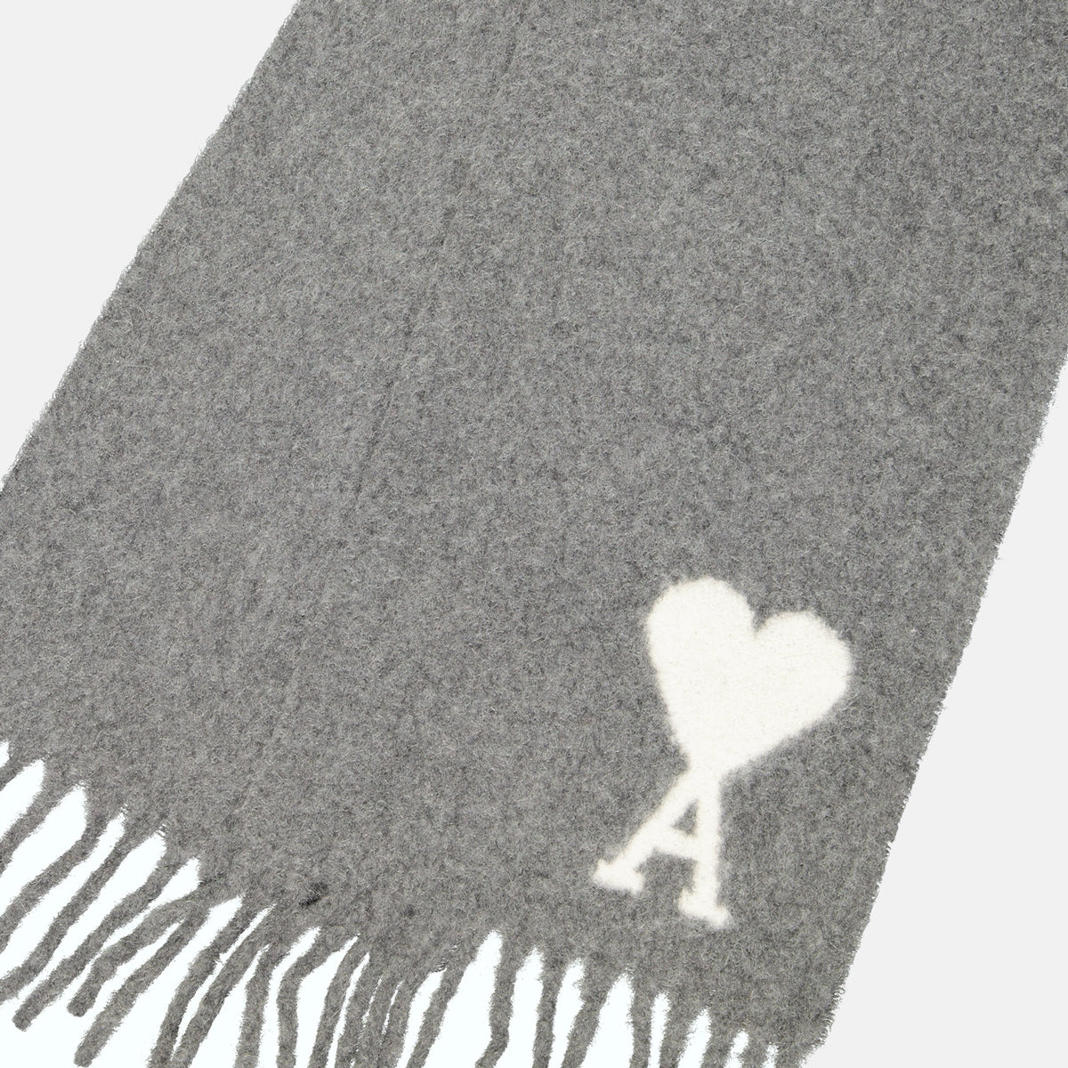 Scarves and gloves Scarf <tc>Ami de coeur</tc> Ami PARIS Gray Unisex