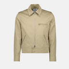 Giacche Giacca Con Zip Courrèges Beige Homme