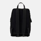 Mochilas Mochila de Couro Saffiano e Re-Nylon Prada Preto Homme
