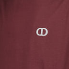T-shirt T-shirt CD Dior Bordeaux Homme