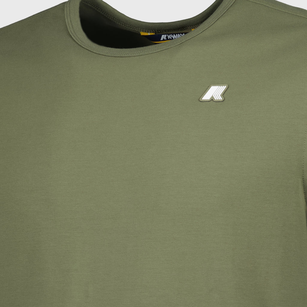 Camisetas T-Shirt Adam Light K-Way Cáqui Homme