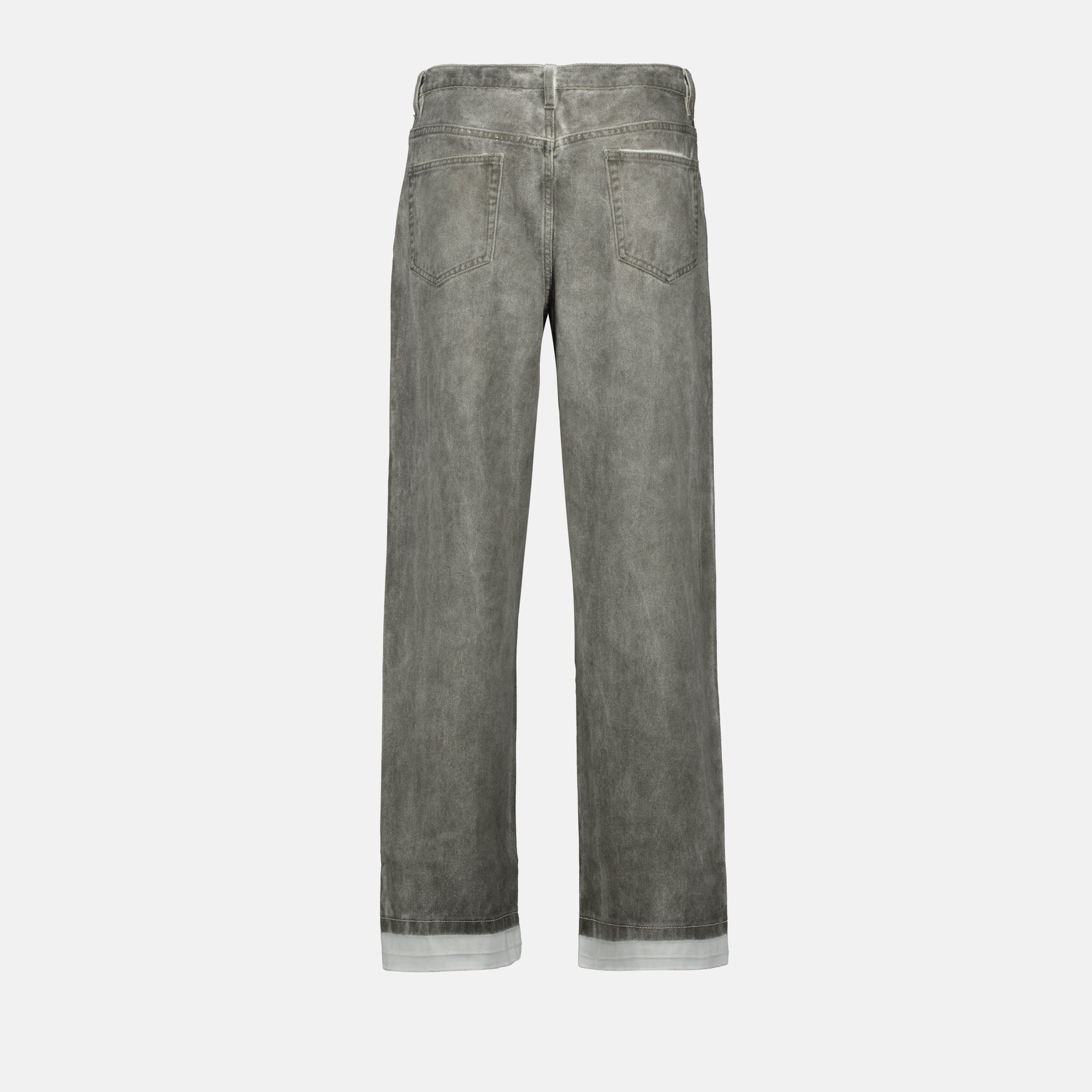 Pantalons Jeans Celim Iro Gris Homme