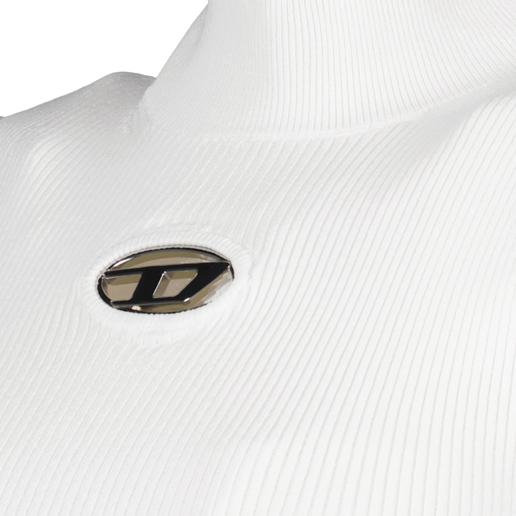 Tops Top M-Onervax with Mock Neck Diesel White Femme