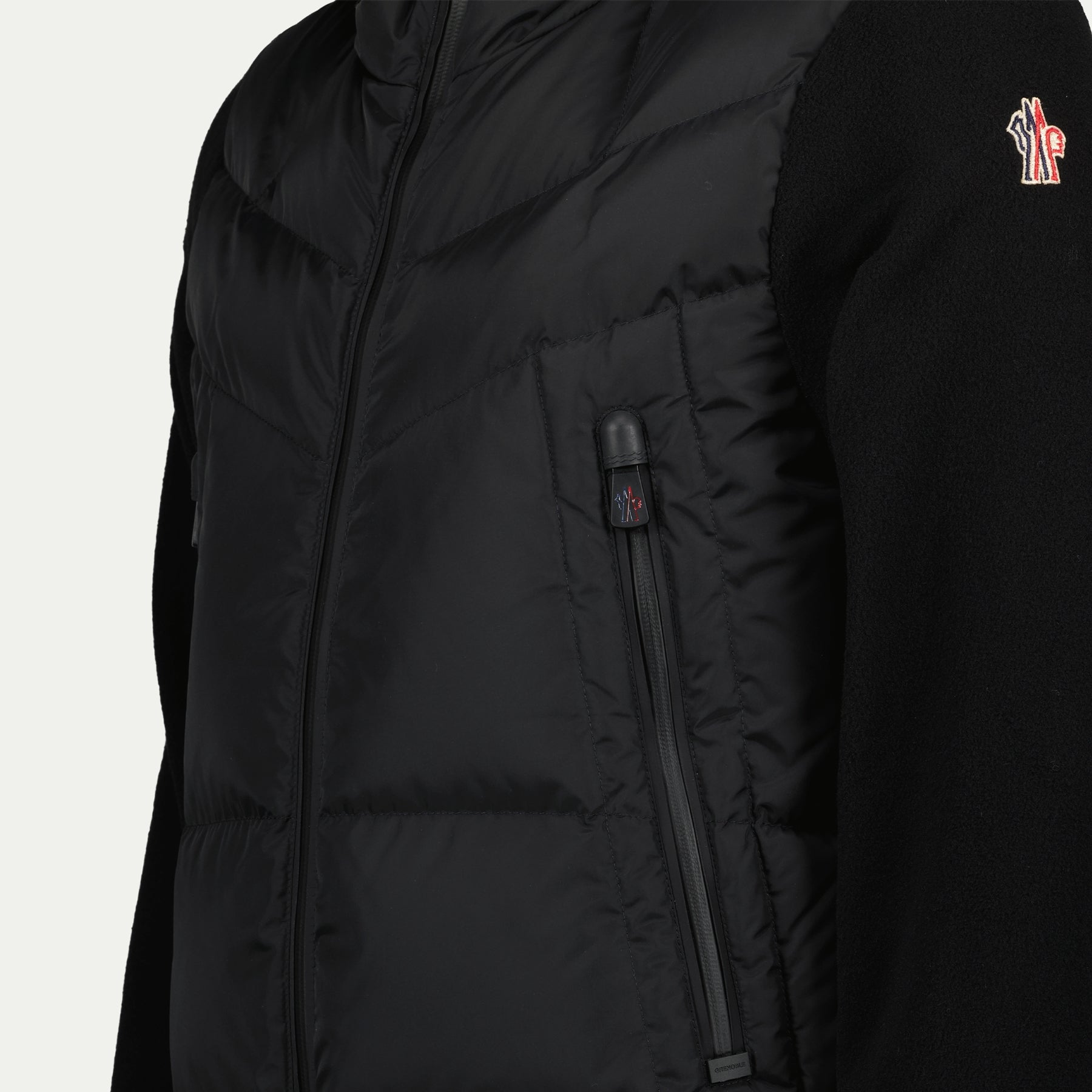 Giacche Giacca bi-materia Moncler Grenoble Nero Homme