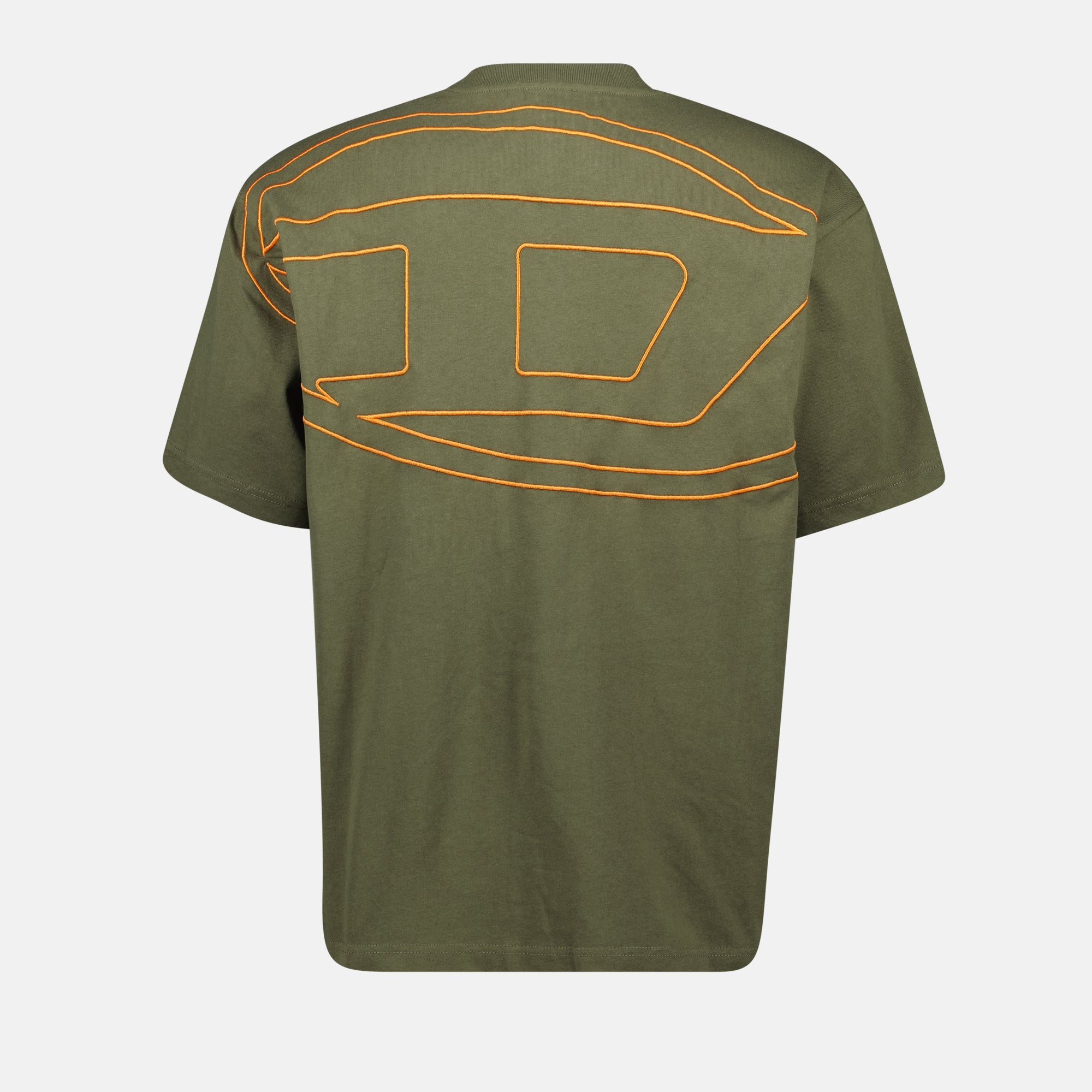 Camisetas T-shirt T-Boggy-Megoval Diesel Cáqui Homens