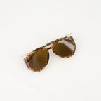 Lunettes Lunettes de soleil SL M137 Amelia Saint Laurent Marron Unisexe