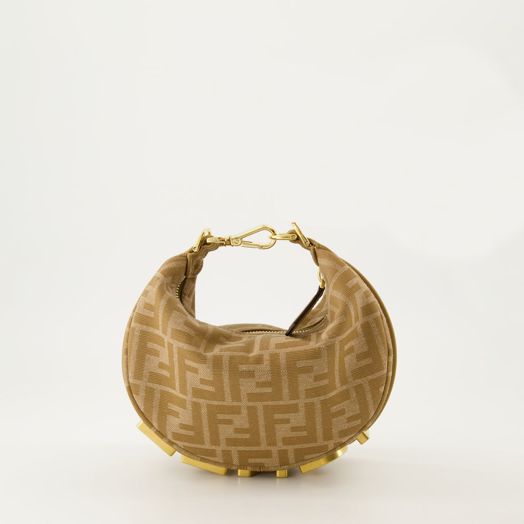 핸드백 및 숄더백 Sac Fendigraphy mini Fendi 베이지 Femme