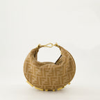 핸드백 및 숄더백 Sac Fendigraphy mini Fendi 베이지 Femme