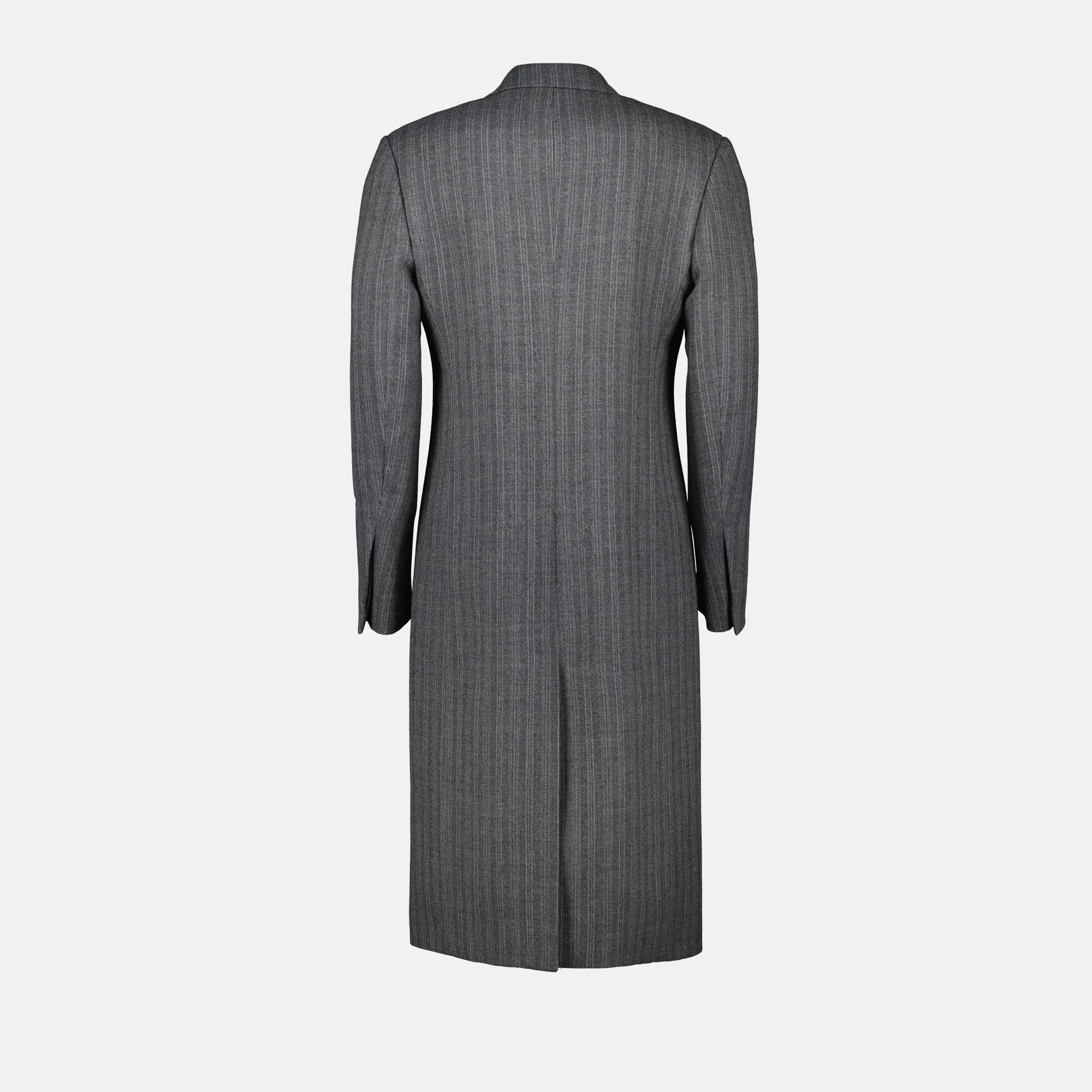 Coats Long Bar Coat Dior Gray Homme