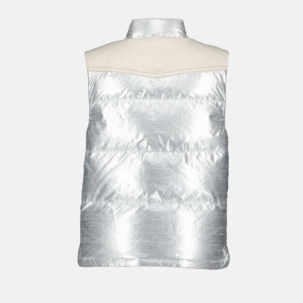 Jackets Pinchot Sleeveless Down Jacket Moncler Grenoble Silver Femme