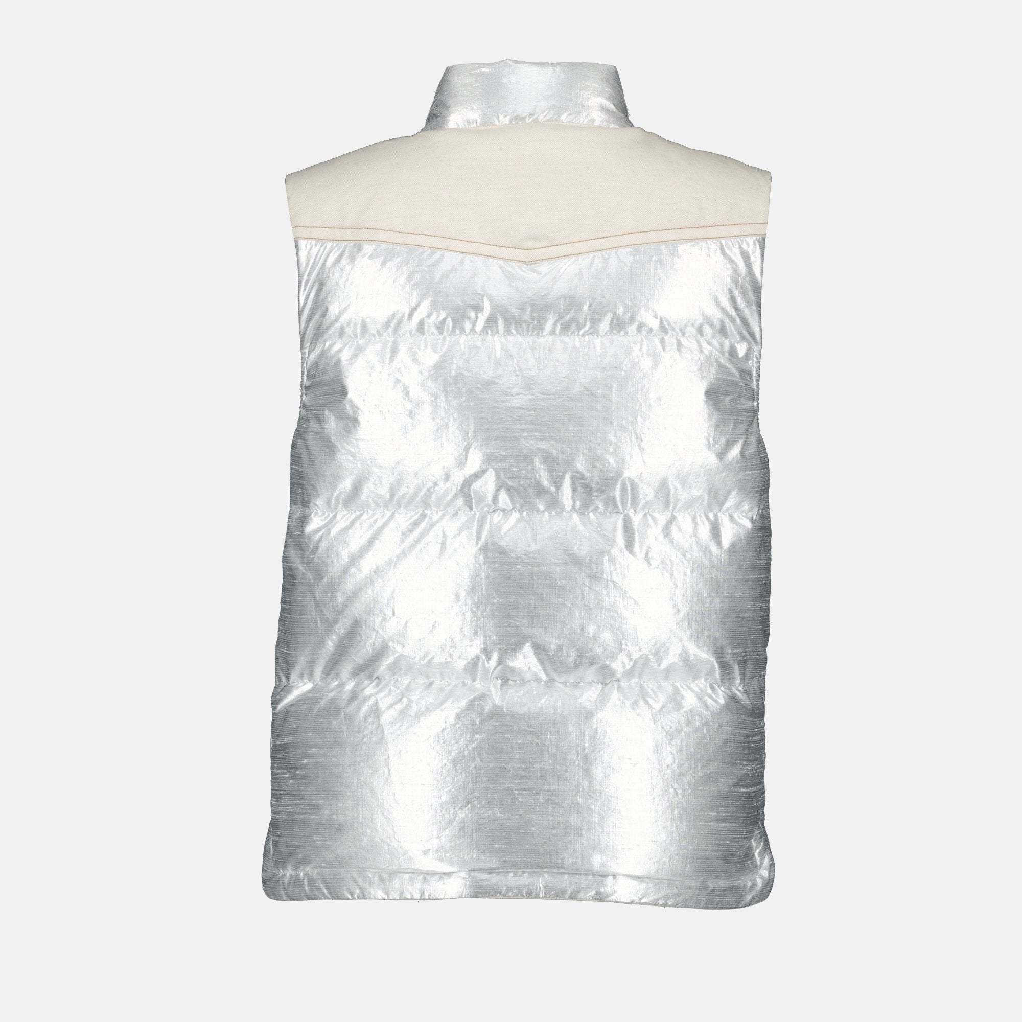 Jackets Pinchot Sleeveless Down Jacket Moncler Grenoble Silver Femme