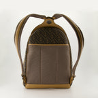 Backpacks Chiodo Diagonal Backpack Fendi Brown Homme