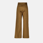 Bild des Patou-Labels für Frauenweite Hose - Herbst-Winter 2025 - Rückansicht