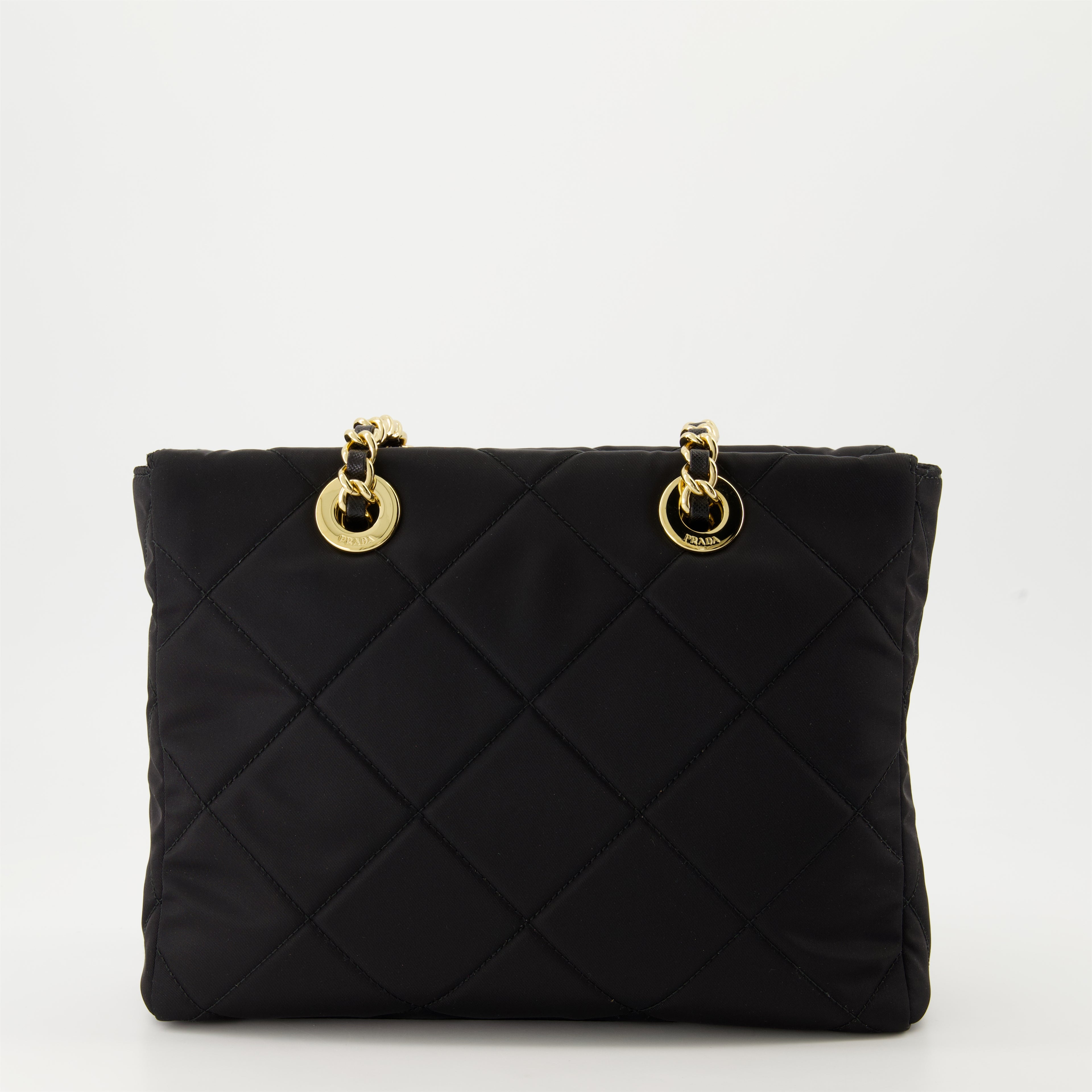 Borse a mano e a spalla Sac cabas en Re-Nylon Prada Nero Femme