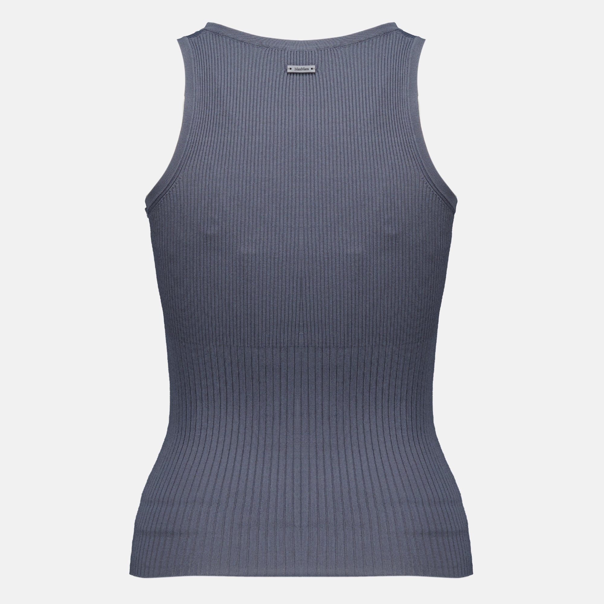 Tops 회색 리브드 탱크탑 Max Mara Gris Femme