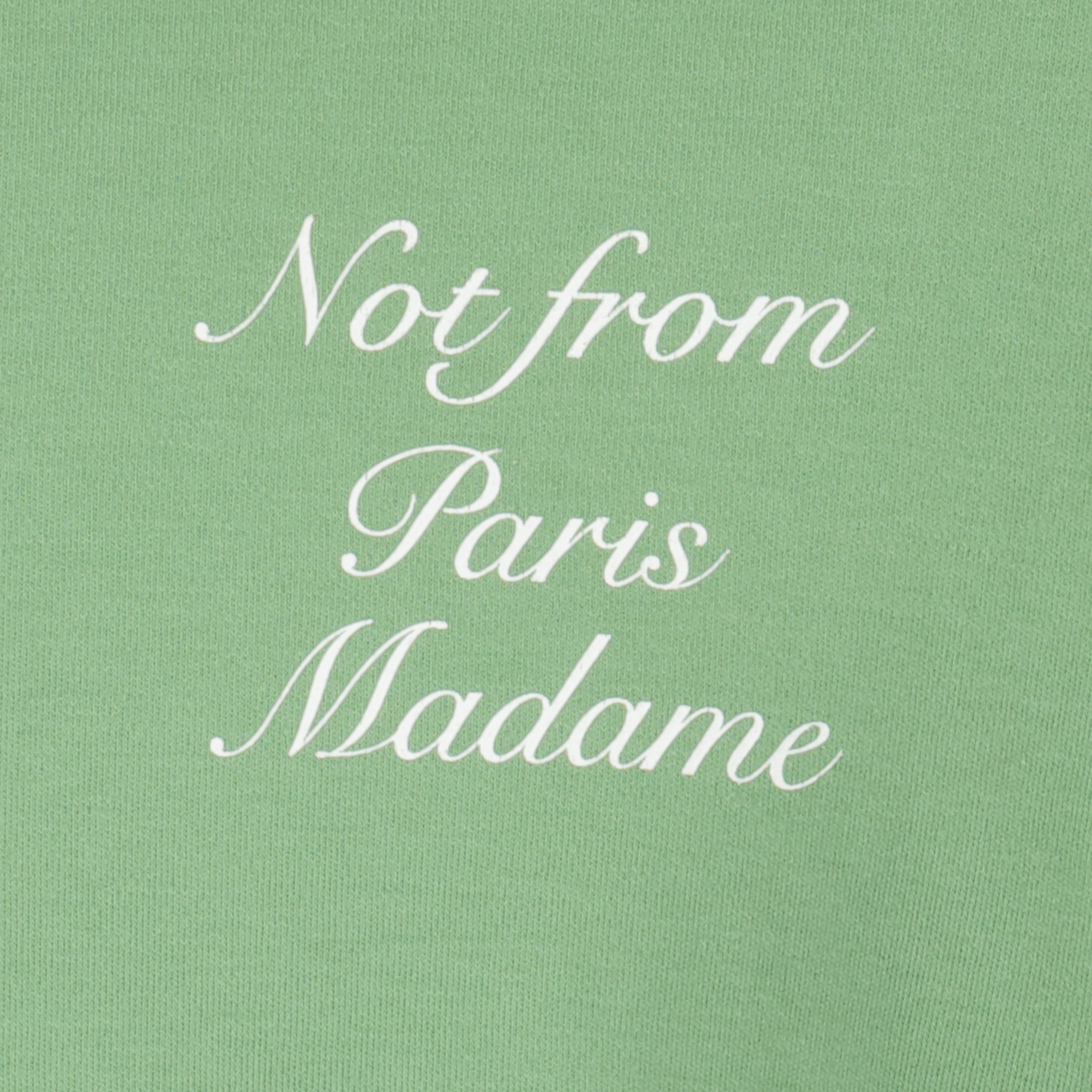 T-shirts Green slogan calligraphy T-shirt Drole De Monsieur Vert Homme