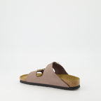 Zapatos abiertos Sandalias Arizona Birkenstock Púrpura Femme