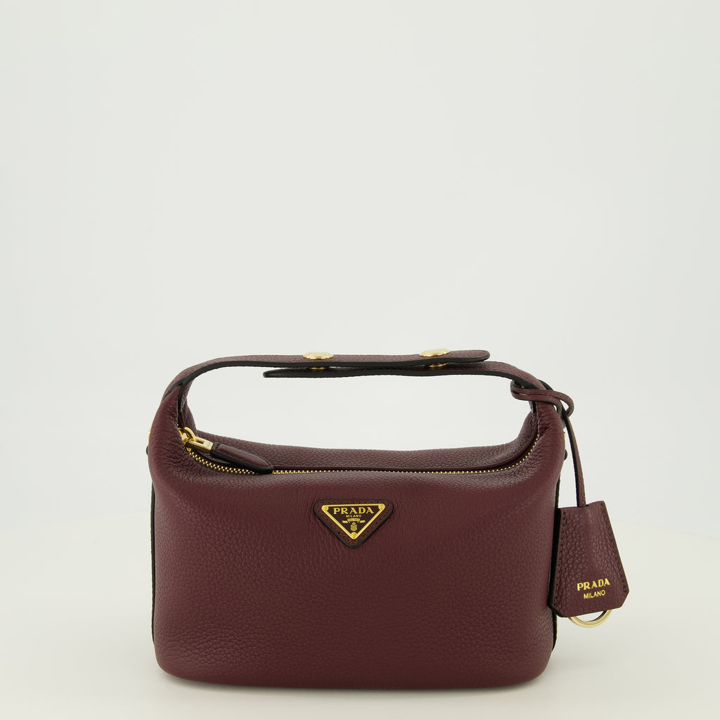 Sacs à main et épaule Mini sac Chérie bordeaux Prada Bordeaux Femme
