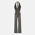Imagen del top Reyer gris con lazos de la marca Christopher Esber para Mujer - Temporada Primavera-Verano 2026 - Vista Detallada 4