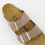 Zapatos abiertos Sandalias Arizona Birkenstock Púrpura Femme