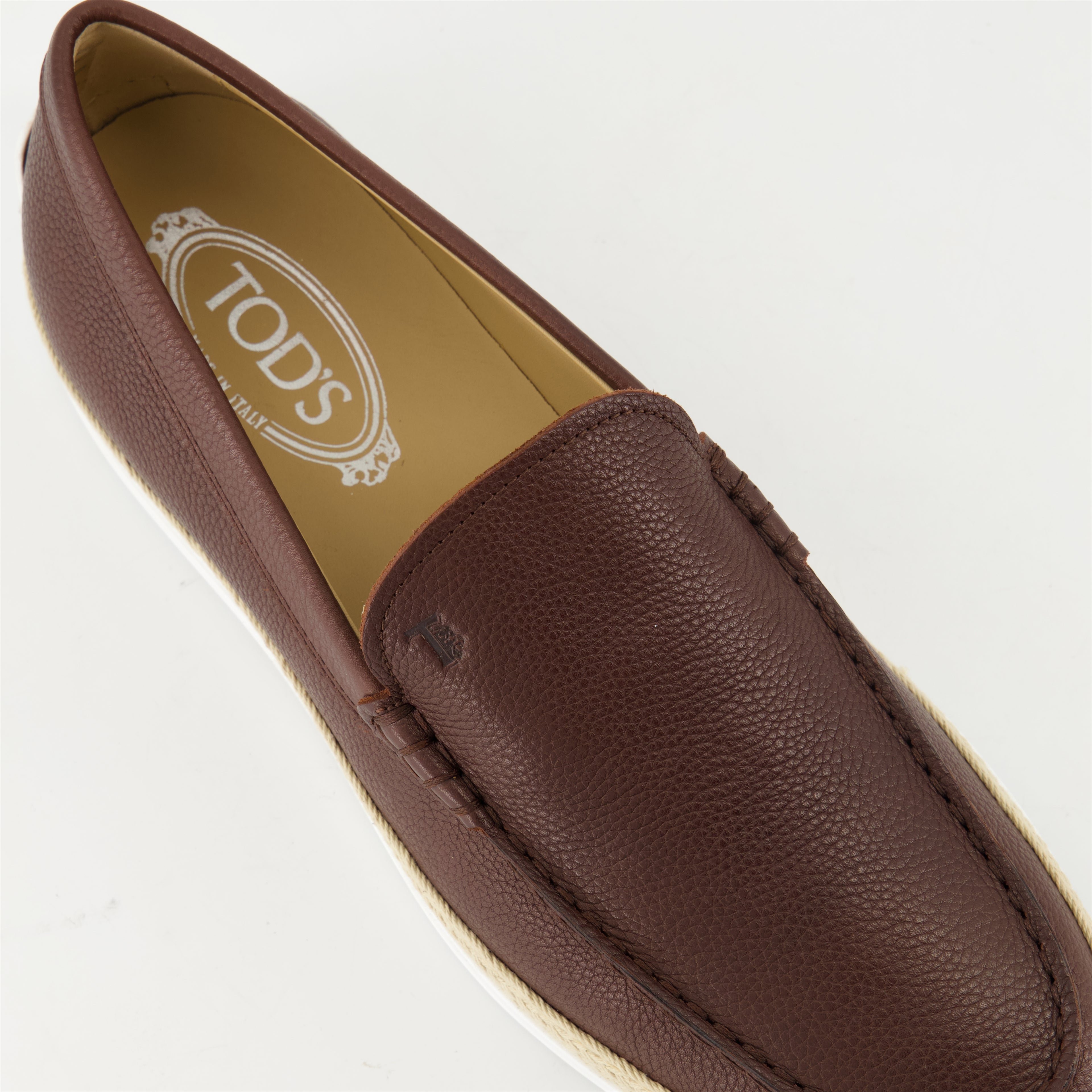 Loafers Leather Loafers Tod's Brown Homme