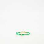 Bijoux Bracelet cordon VLogo Valentino Garavani Vert Homme