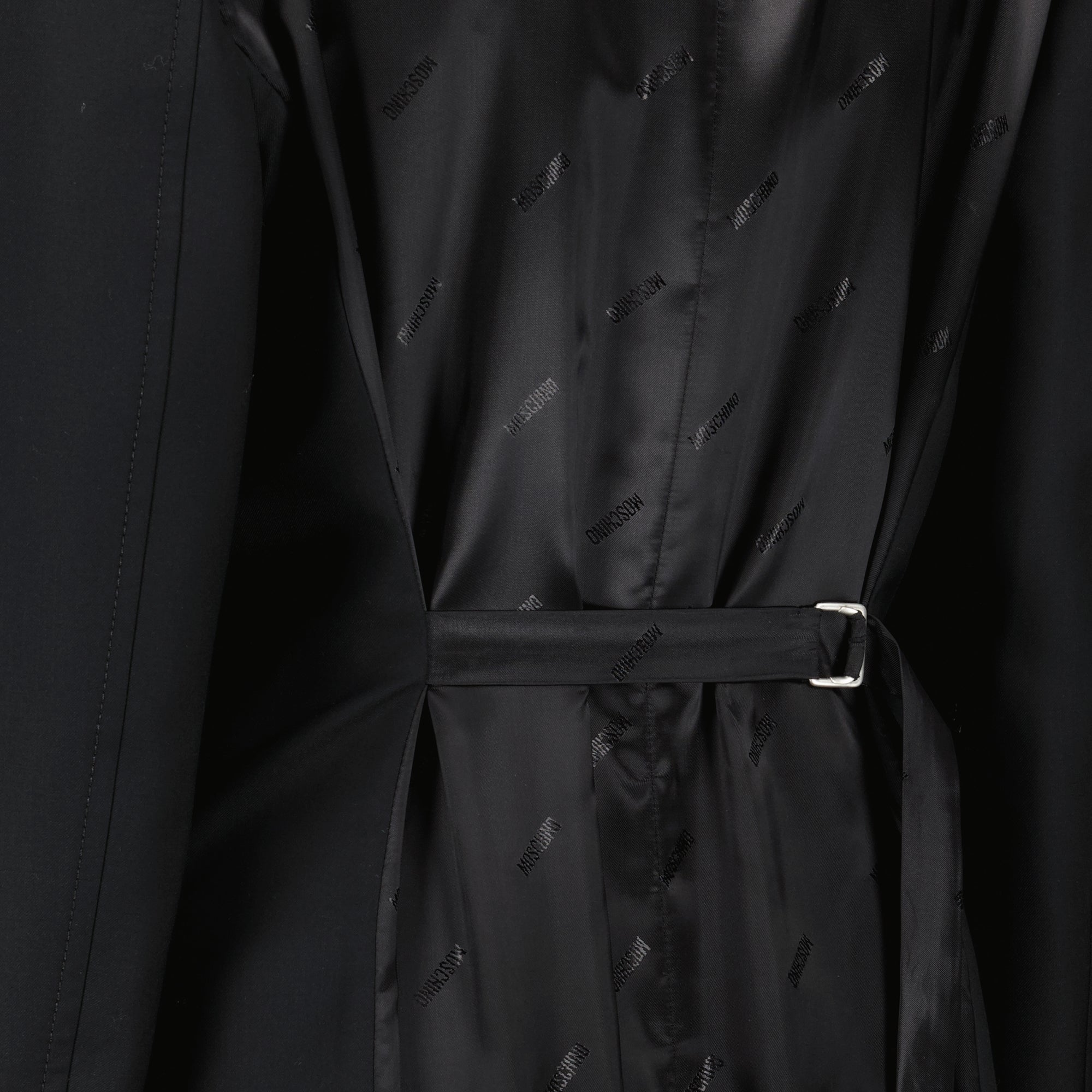 Immagine del cappotto in lana Moschino per donna - Stagione Autunno-Inverno 2025 - Vista Dettagliata_1