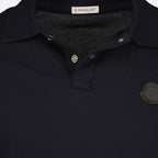Polos Polo à logo Moncler Bleu foncé Homme