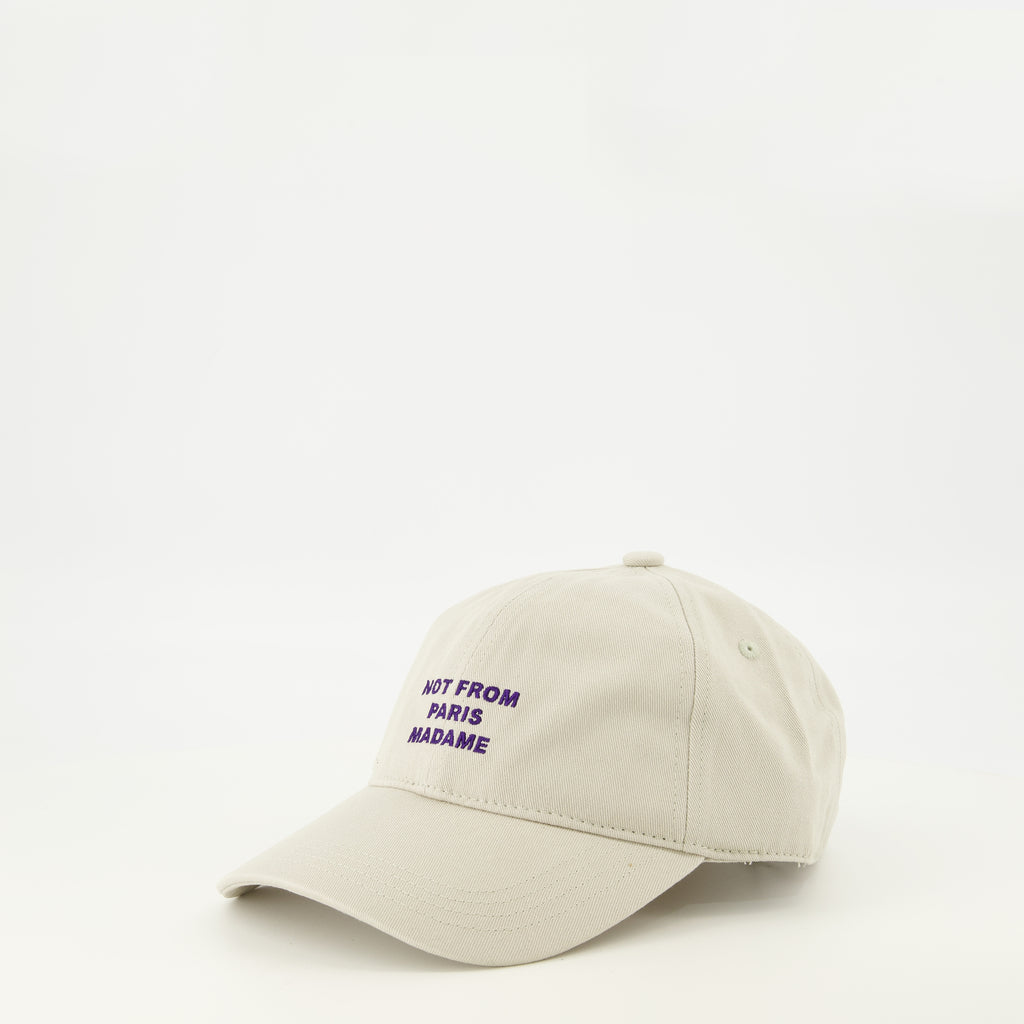 Chapeaux, casquettes et bonnets Graue Slogan-Kappe Drole De Monsieur Gris Homme