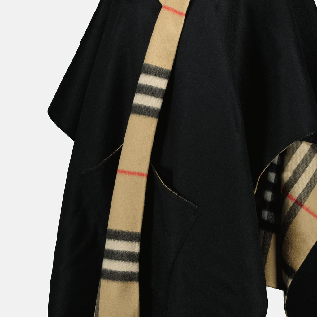 Imagem da capa em cachemira da Burberry para Unisex - Temporada Outono-Inverno 2025 - Vista Detalhada_1