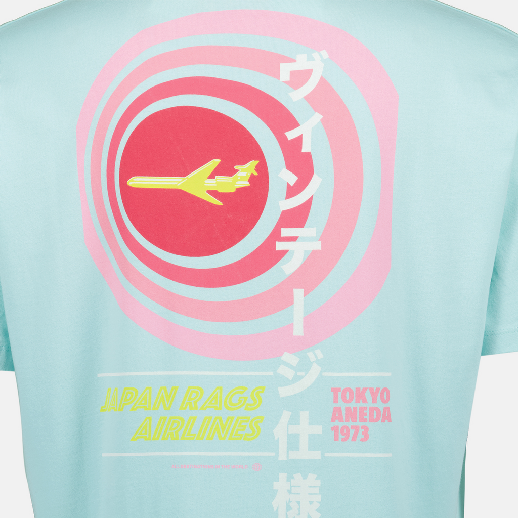 T-shirts T-shirt Hinata Japan Rag Bleu Homme