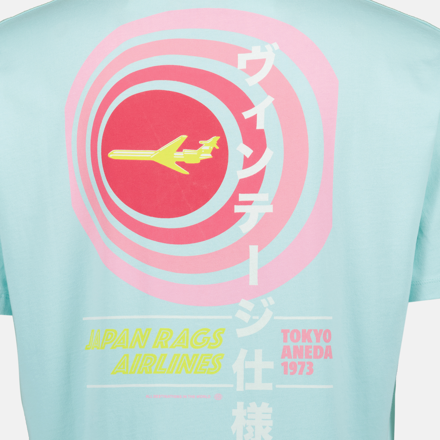 T-shirts T-shirt Hinata Japan Rag Bleu Homme