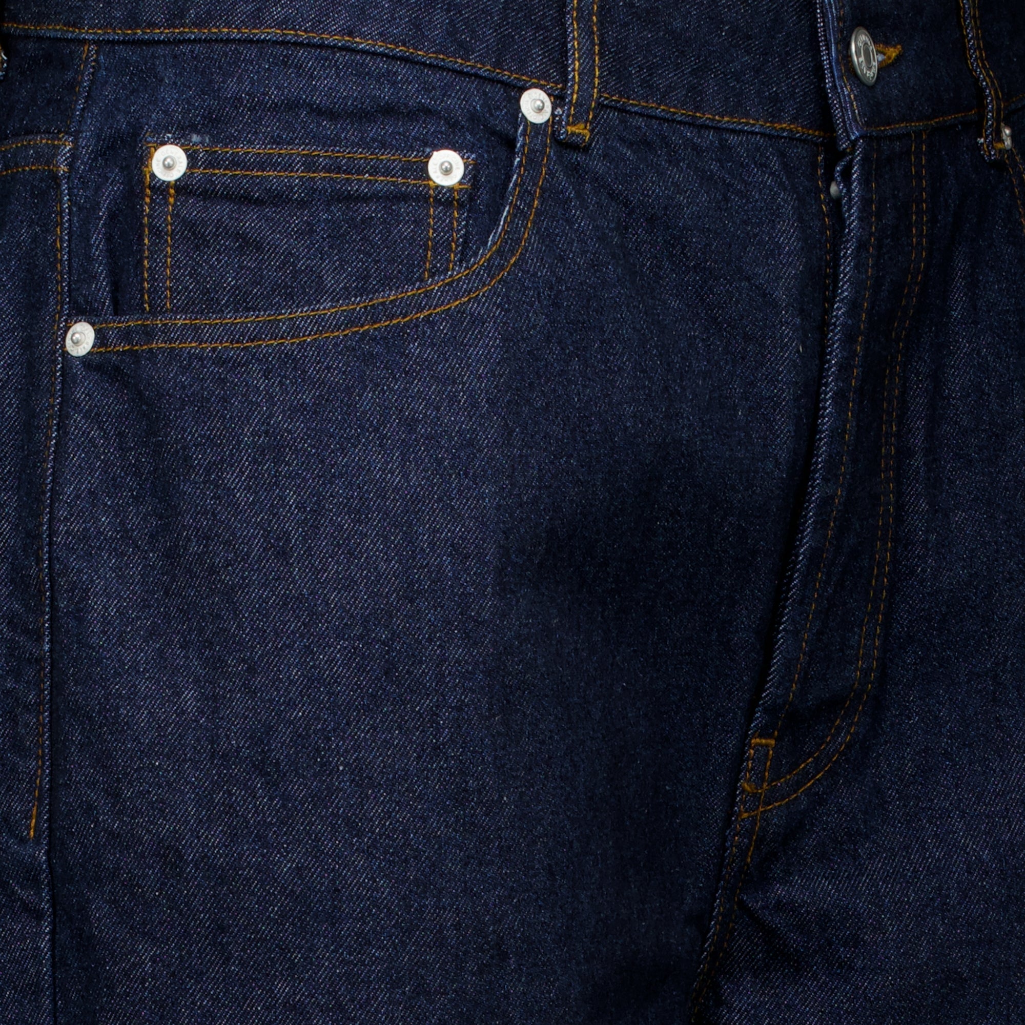 Pantalons Dark Blue Denim Jeans Officine Générale Bleu foncé Homme