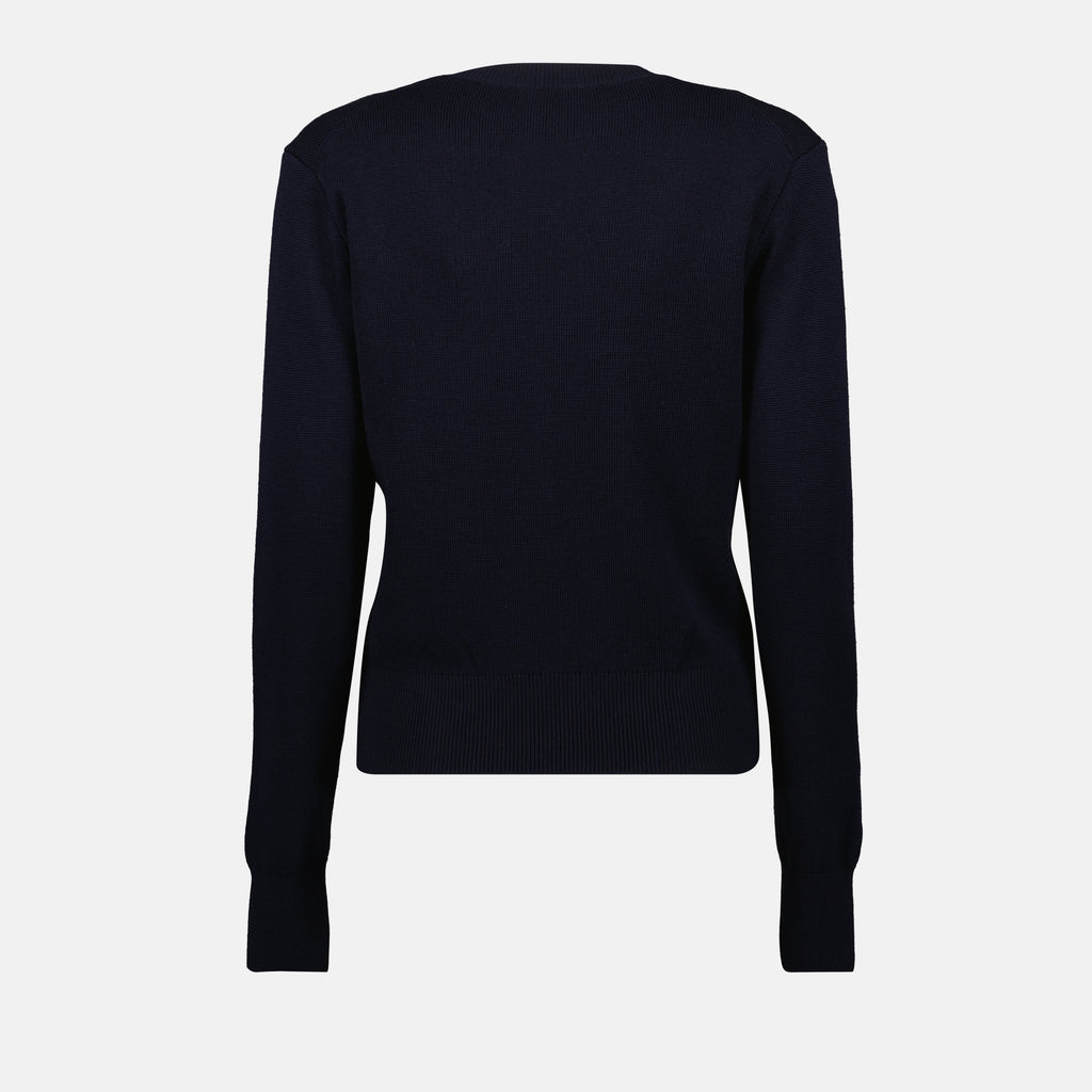 Image de l'article Pull Ami de coeur de la marque Ami PARIS pour Femme - Saison Automne-Hiver 2025 - Vue détaillée_2