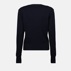 Bild des Ami-Herzpullovers der Marke Ami PARIS für Frauen - Herbst-Winter-Saison 2025 - Detailansicht 2