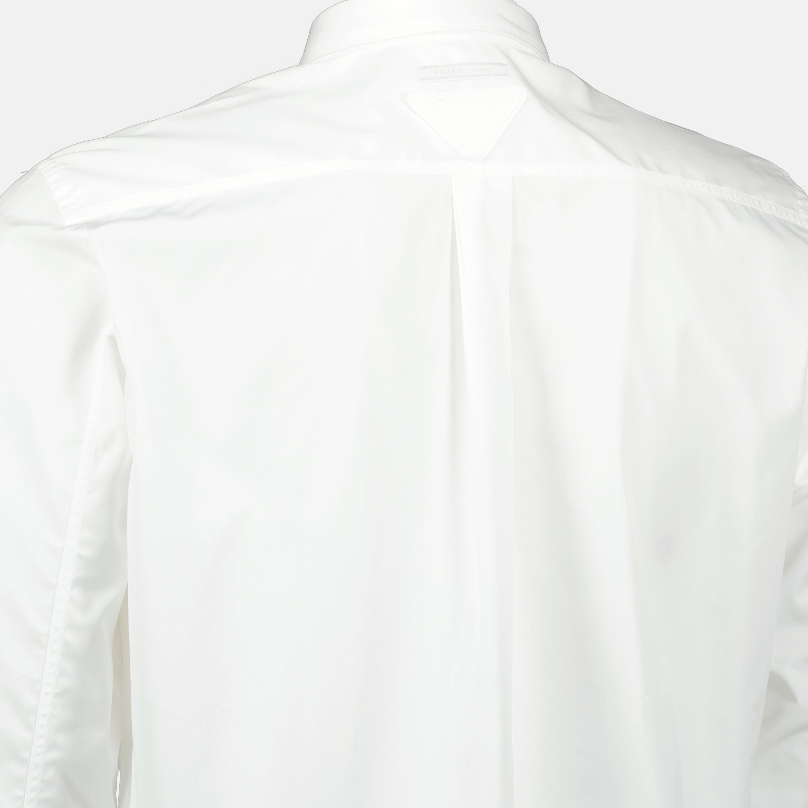 Shirts Cotton Shirt Prada White Homme