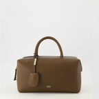 Imagen del bolso Boston de Max Mara en cuero marrón para mujeres - Temporada Primavera-Verano 2026 - Vista Frontal