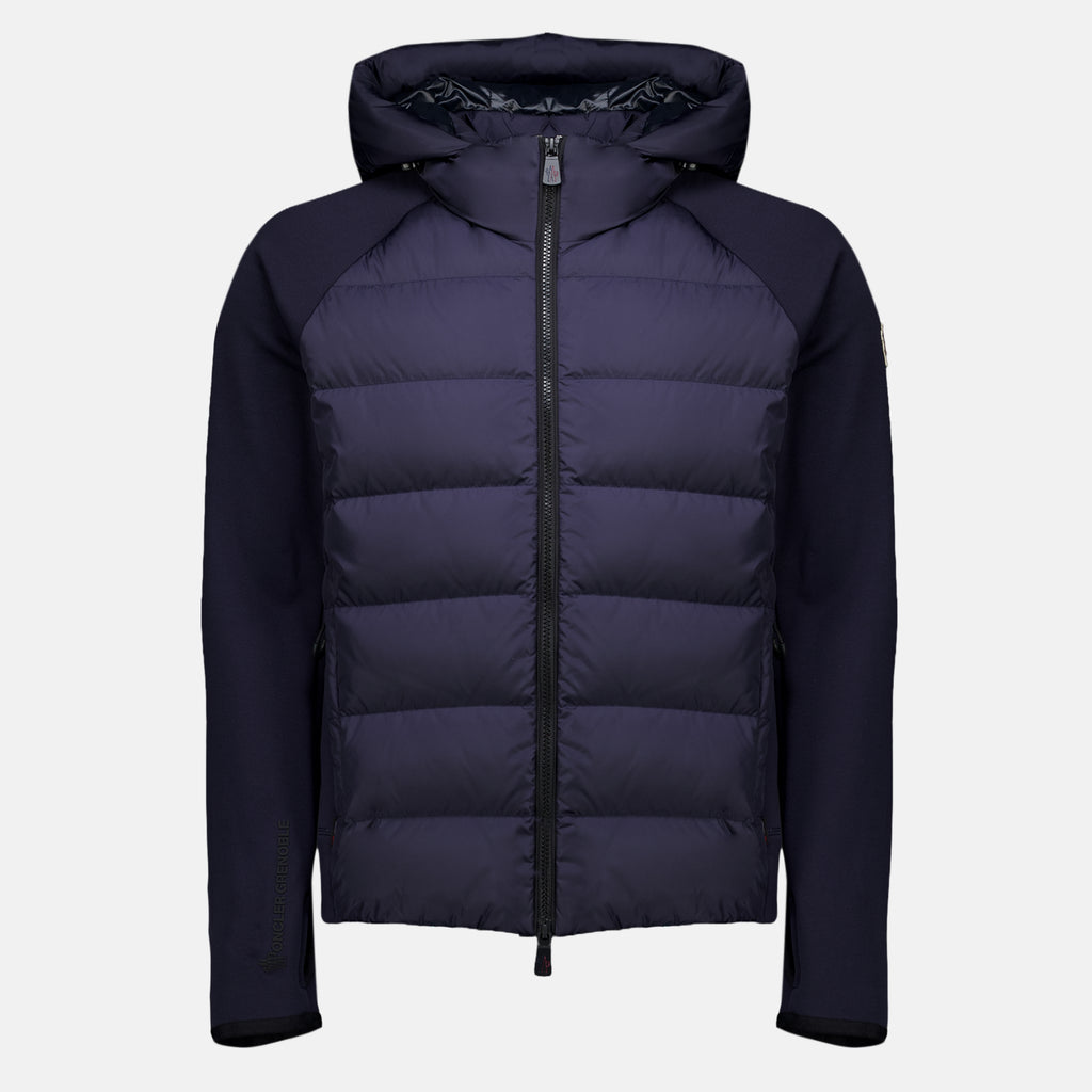 Vestes Cardigan zippé en Polartec® nbleu marine Moncler Grenoble Bleu foncé Homme