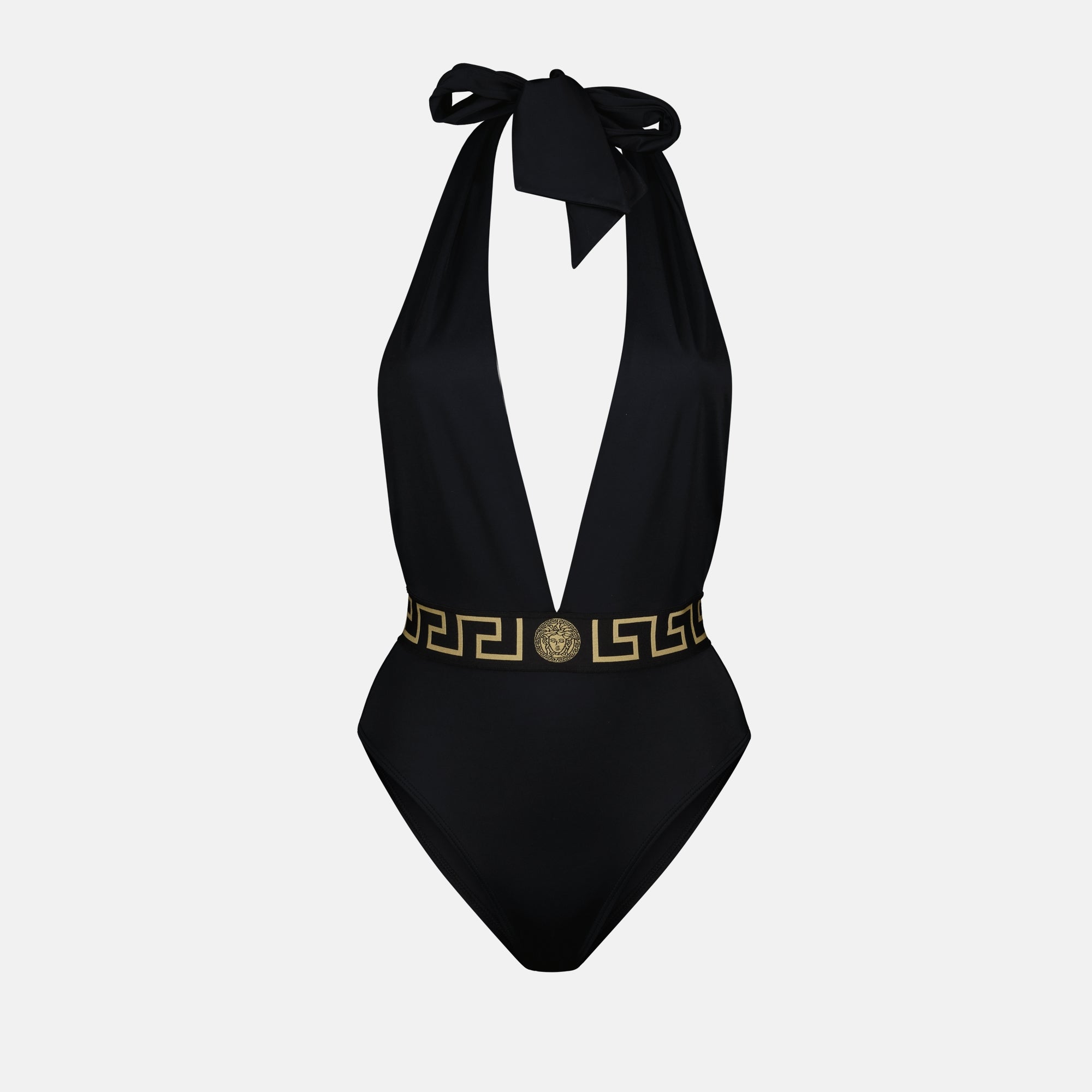 Strandmode Maillot de bain Greca Versace Schwarz Femme