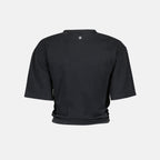 T-shirts Camiseta corta Rabanne Gris Femme