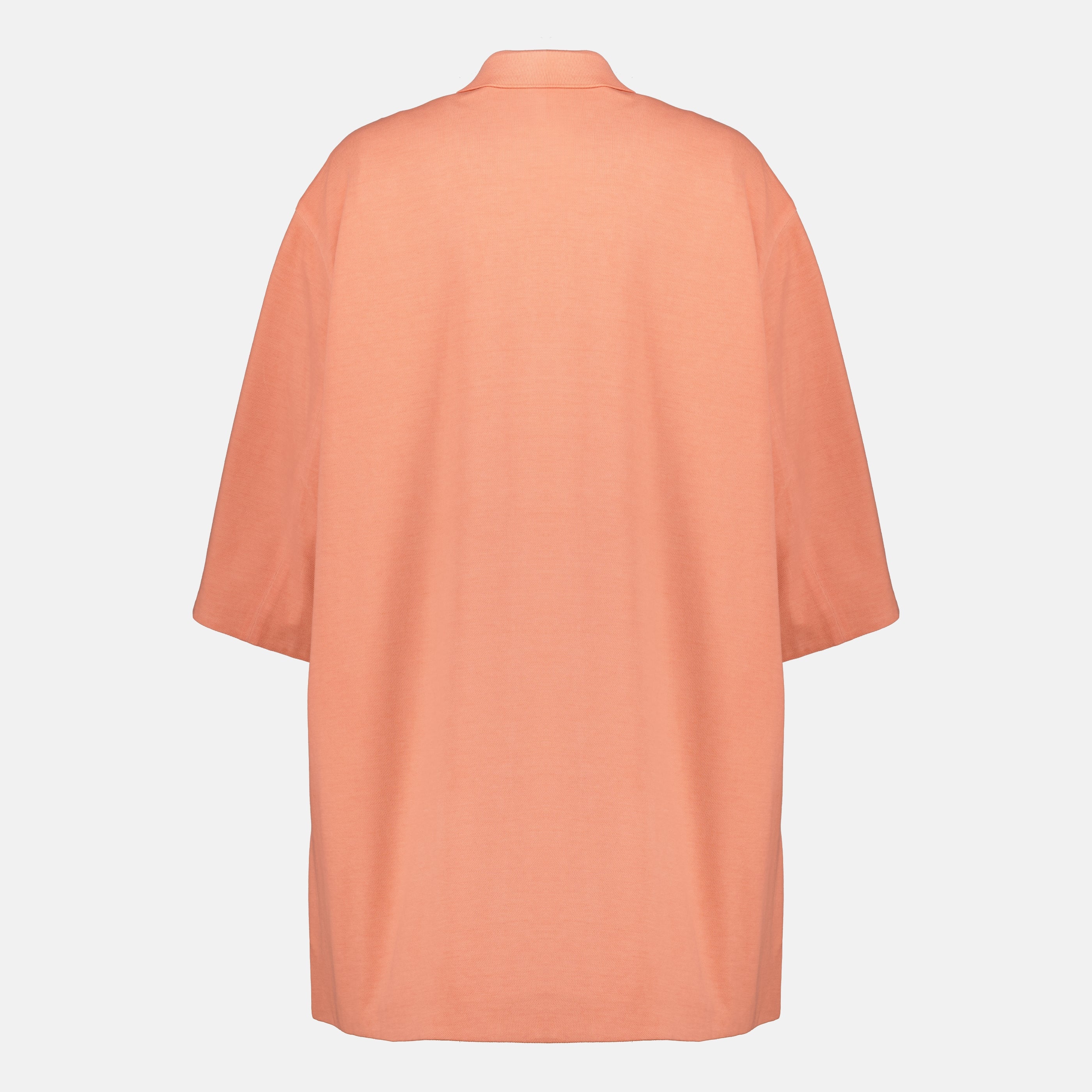 Manteaux Manteau en coton piqué rose orangé Prada Orange Femme